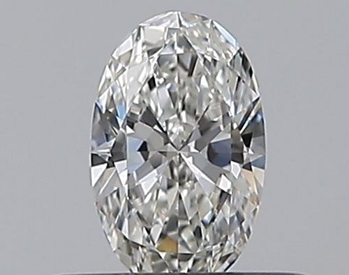 0.3 carat G-VVS2 Natūralus Oval Deimantas (1)