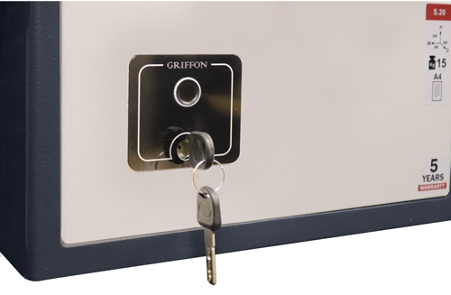 Namų seifas Griffon S.20 Fingerprint (16 kg) (6)