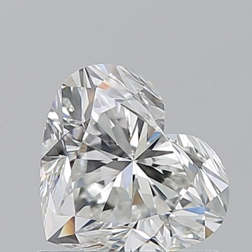1.02 carat H-VVS2 Natūralus Heart Deimantas (1)