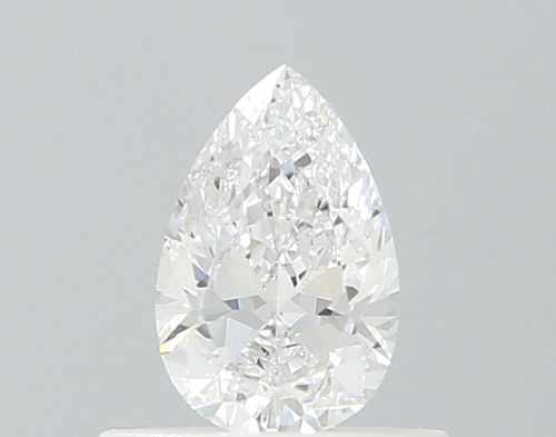 0.4 carat D-VVS1 Natūralus Pear Deimantas (1)