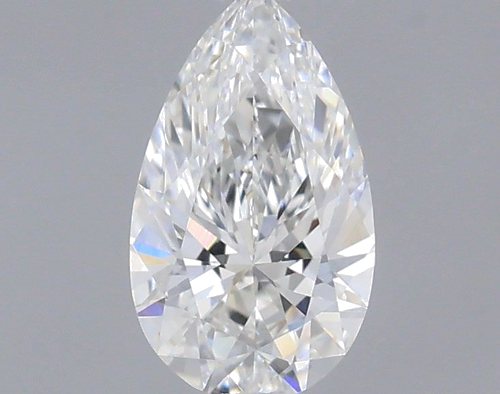0.24 carat E-VS1 Natūralus Pear Deimantas (1)
