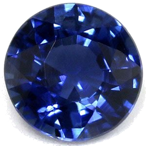 0.56 carat BLUE Round Safyras (1)