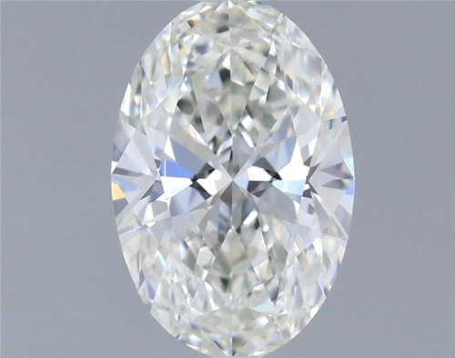 0.51 carat I-VS2 Natūralus Oval Deimantas (1)