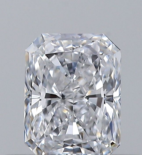 0.33 carat D-VVS1 Natūralus Radiant Deimantas (1)