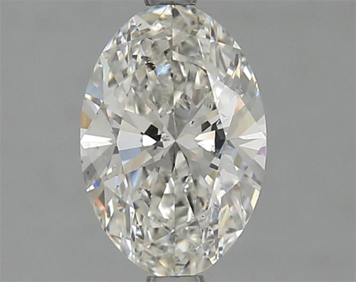 1.56 carat I-SI2 Natūralus Oval Deimantas (1)