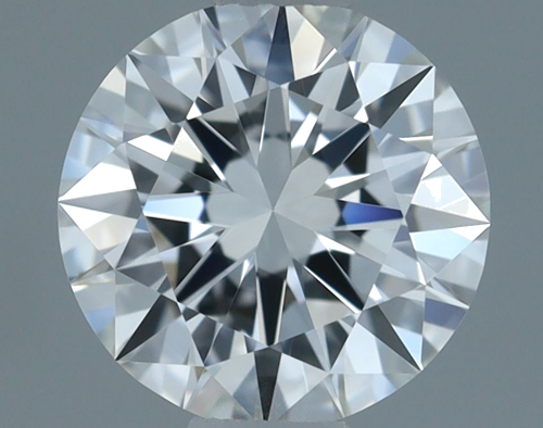 0.64 carat F-VVS1 Excellent cut Natūralus Round Deimantas (1)
