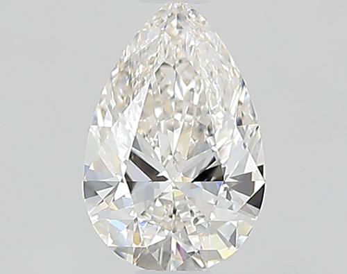 0.53 carat H-IF Natūralus Pear Deimantas (1)
