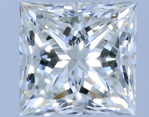 0.53 carat H-IF Natūralus Princess Deimantas (1)