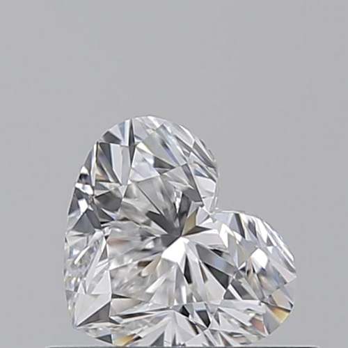 0.5 carat E-VS1 Natūralus Heart Deimantas (1)
