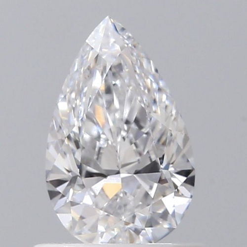 0.61 carat D-VS2 Natūralus Pear Deimantas (1)