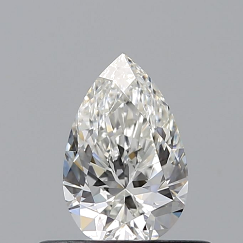 0.42 carat G-IF Natūralus Pear Deimantas (1)