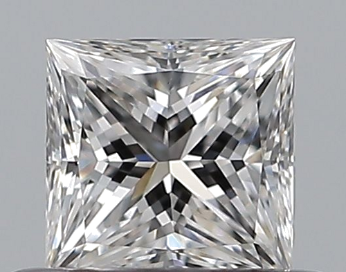 0.4 carat E-VS2 Natūralus Princess Deimantas (1)