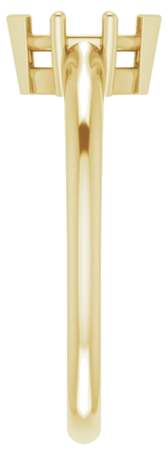 Sužadėtuvių Žiedas „V-End Prong“ 14k yellow gold Marquise 7mm x 3.5mm (4)