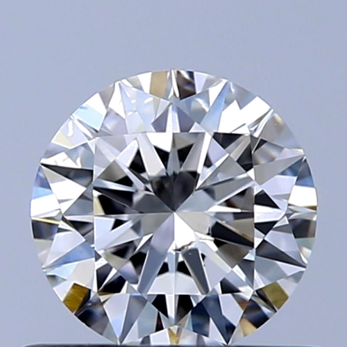 0.5 carat F-SI2 Excellent cut Natūralus Round Deimantas (1)