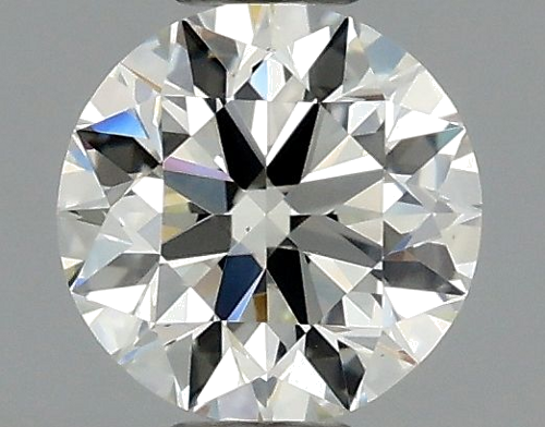 0.42 carat J-VVS1 Excellent cut Natūralus Round Deimantas (1)
