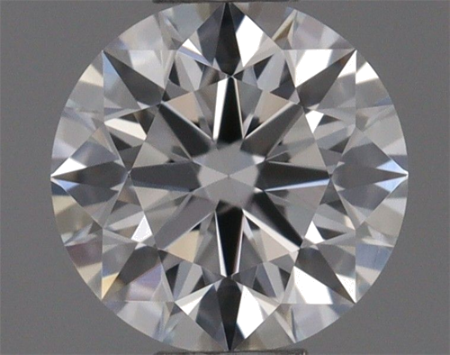 0.37 carat F-VVS2 Excellent cut Natūralus Round Deimantas (1)