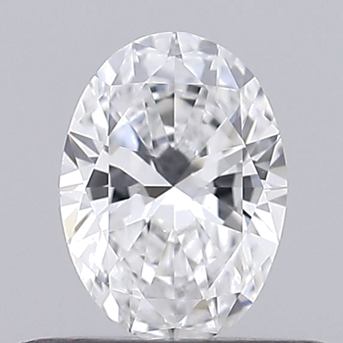 0.38 carat D-VVS1 Natūralus Oval Deimantas (1)