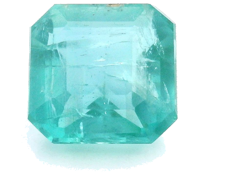 1.79 carat GREEN STEP cut Octagonal Smaragdas (1)