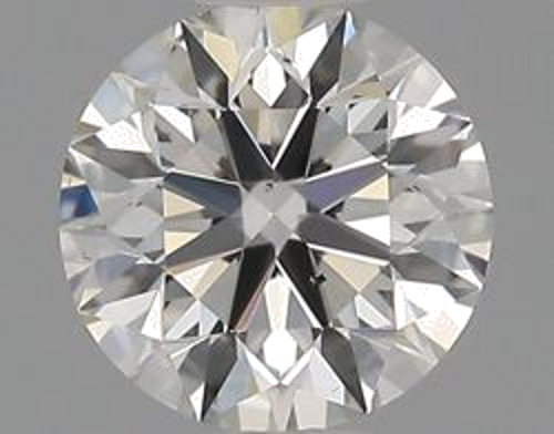 0.58 carat H-SI1 Excellent cut Natūralus Round Deimantas (1)