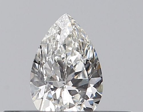 0.24 carat G-VVS1 Natūralus Pear Deimantas (1)