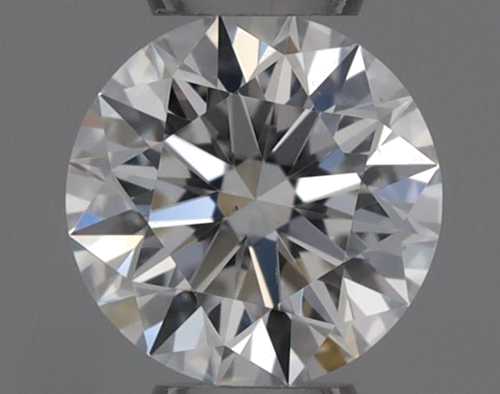 0.21 carat D-VS2 Excellent cut Natūralus Round Deimantas (1)