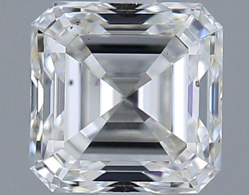 1.51 carat G-VS2 Natūralus Asscher Deimantas (1)