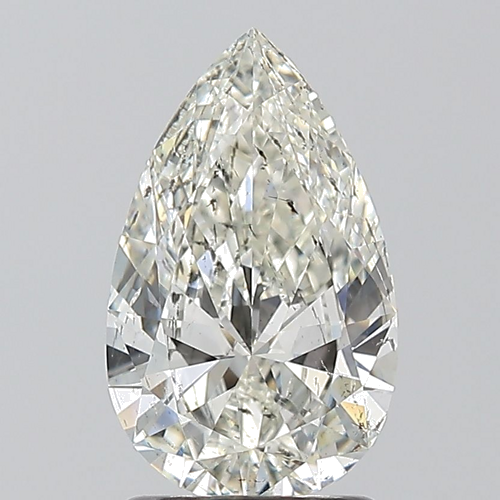 1.51 carat J-SI2 Natūralus Pear Deimantas (1)