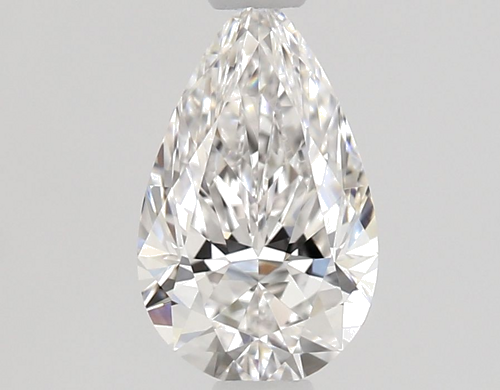 0.57 carat E-IF Natūralus Pear Deimantas (1)