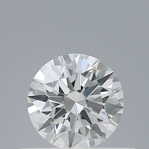 0.42 carat F-VVS1 Excellent cut Natūralus Round Deimantas (1)