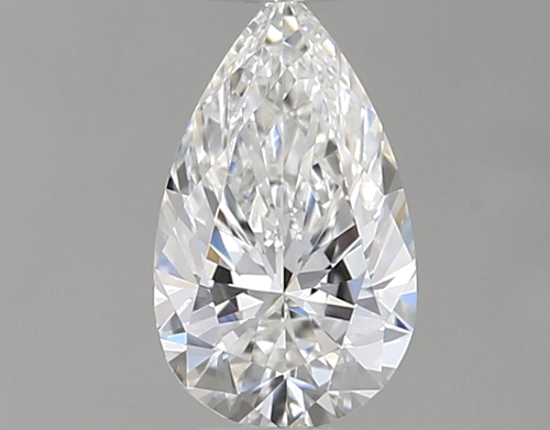 0.3 carat F-VVS1 Natūralus Pear Deimantas (1)