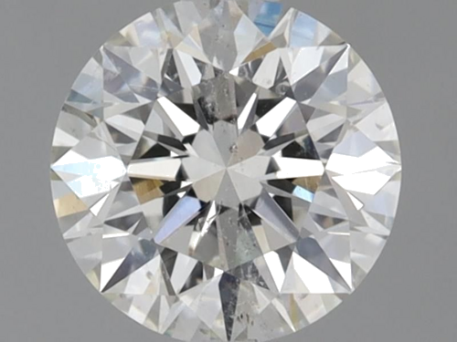 0.71 carat I-SI2 Excellent cut Natūralus Round Deimantas (1)