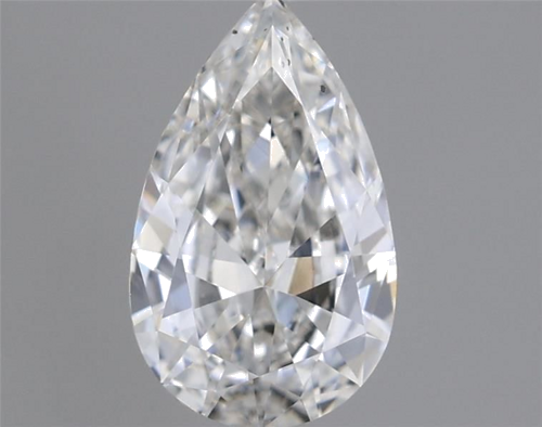 0.52 carat G-SI1 Natūralus Pear Deimantas (1)