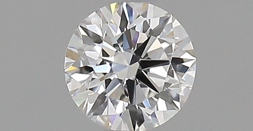 0.43 carat F-IF Excellent cut Natūralus Round Deimantas (1)