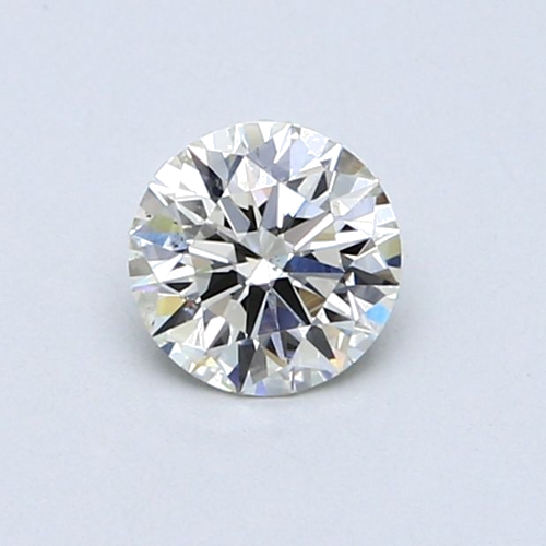 0.56 carat G-SI1 Excellent cut Natūralus Round Deimantas (1)