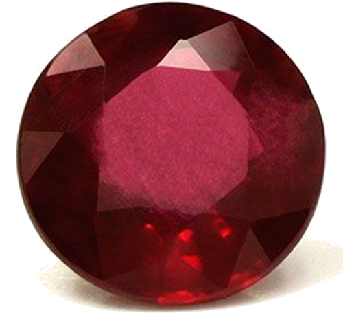 0.56 carat RED Round Rubinas (1)