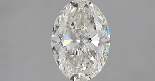 1.3 carat H-VS2 Natūralus Oval Deimantas (1)