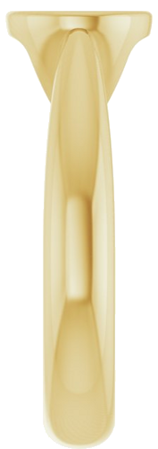 Sužadėtuvių Žiedas „Bezel-Set Solitaire“ 14k yellow gold Round 6.5mm (4)