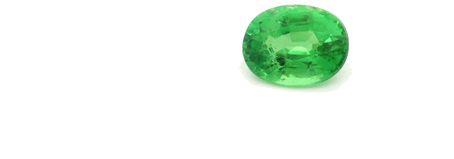 0.54 carat GREEN Oval Garnet (1)