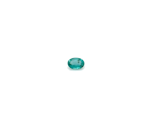 0.34 carat GREEN Oval Smaragdas (1)