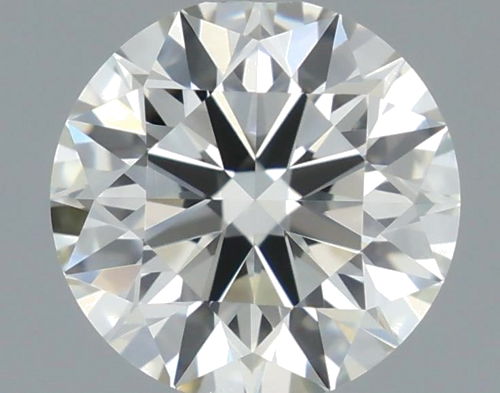 0.62 carat K-VVS2 Excellent cut Natūralus Round Deimantas (1)