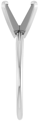 Sužadėtuvių Žiedas „Solitaire“ 950 Platinos Round 9mm (4)
