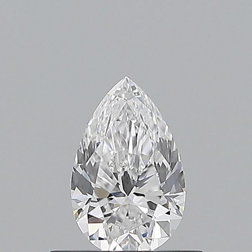0.51 carat D-IF Natūralus Pear Deimantas (1)