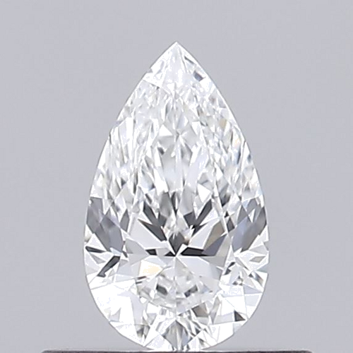 0.32 carat E-VVS1 Natūralus Pear Deimantas (1)