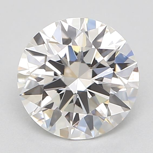 0.51 carat F-VVS1 Excellent cut Natūralus Round Deimantas (1)