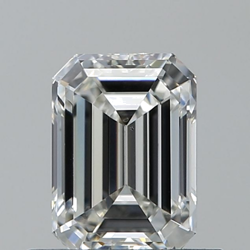 0.6 carat H-VS2 Natūralus Emerald Deimantas (1)