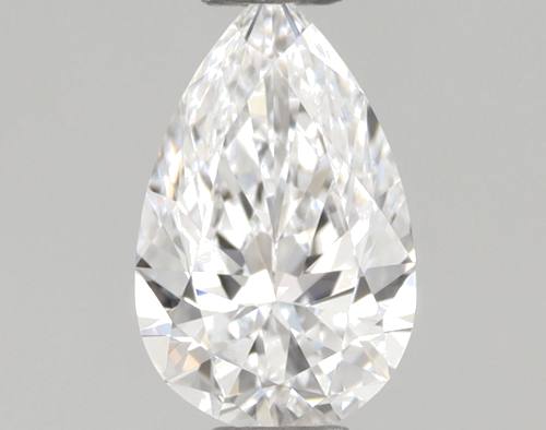 0.5 carat D-VVS2 Natūralus Pear Deimantas (1)