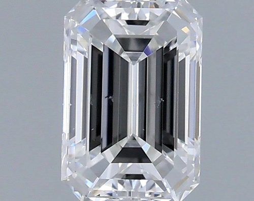 0.4 carat F-SI1 Natūralus Emerald Deimantas (1)