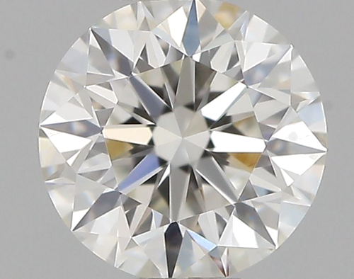 0.42 carat H-VVS1 Excellent cut Natūralus Round Deimantas (1)