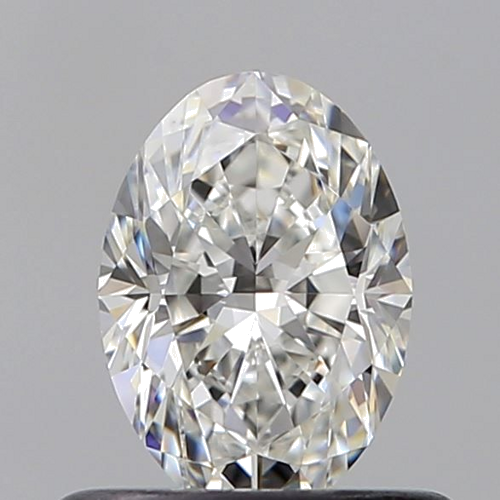 0.52 carat G-VVS1 Natūralus Oval Deimantas (1)