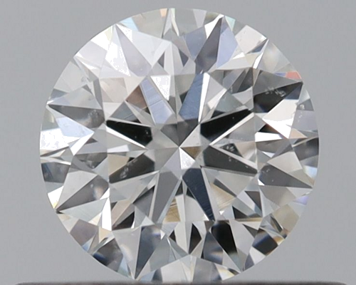 0.37 carat G-SI2 Excellent cut Natūralus Round Deimantas (1)